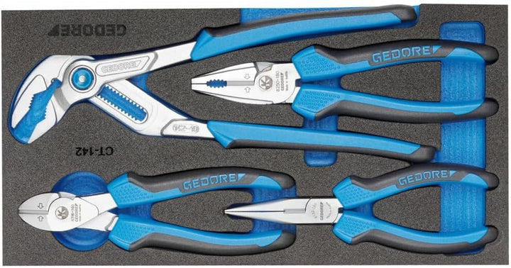 Gedore 1500 CT1-142 VDE Zangensatz im 13 Check Tool-Modul