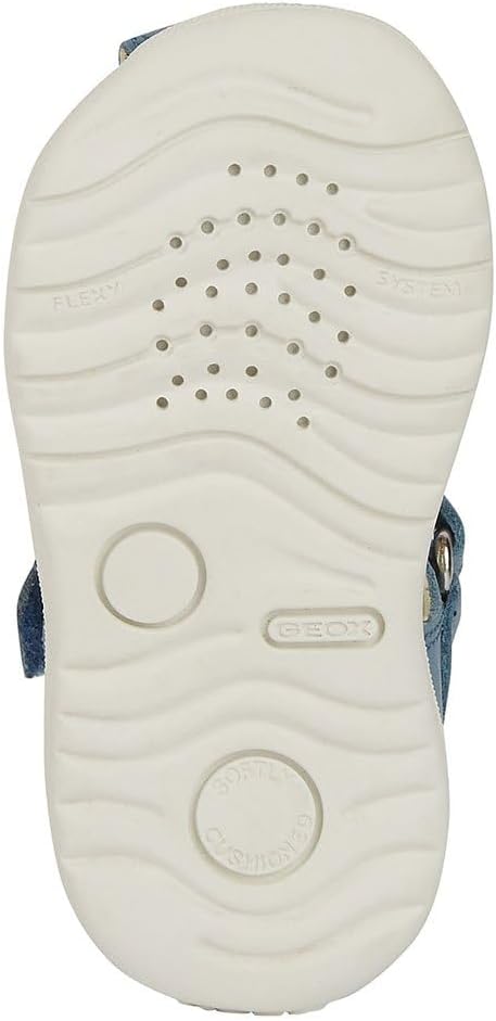 Geox Baby-Jungen B Macchia Boy Sandal 18 EU Avio Multicolor, 18 EU Avio Multicolor
