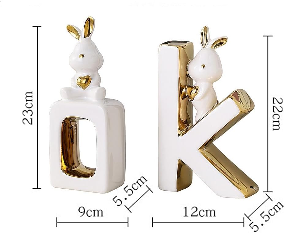 Dekorative Buchstützen, Buchstützen aus Keramik, Moderne Dekoration, dekorative ästhetische, geeigne