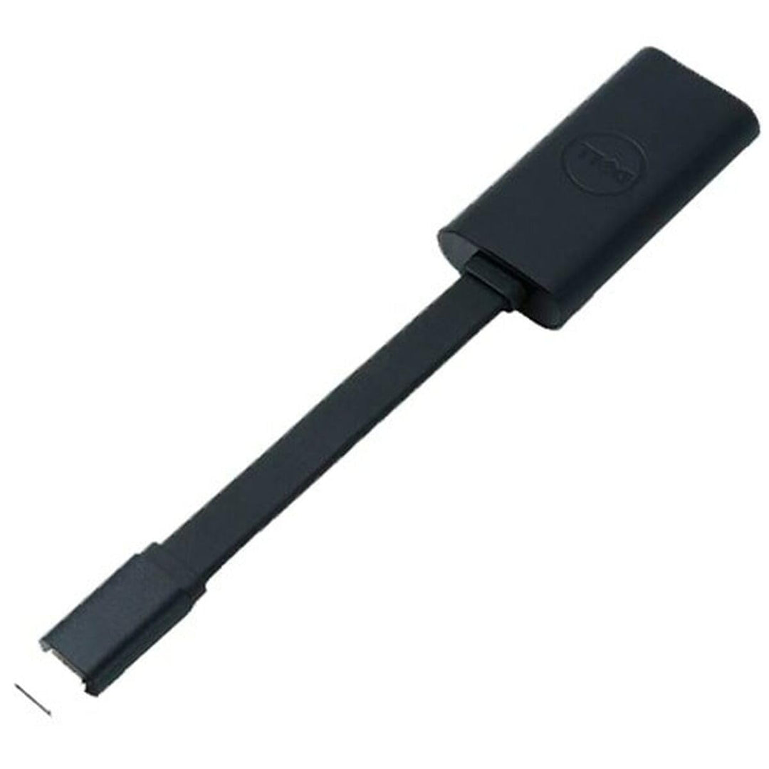 Dell USB-c – RJ-45 Interface/Gender Adapter Kabel – Schwarz