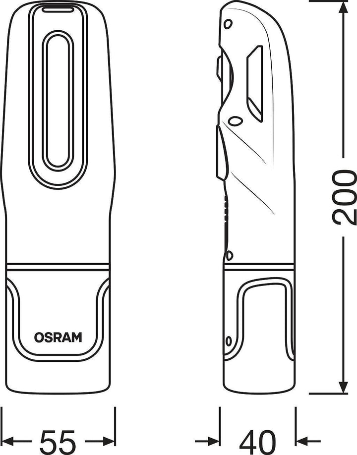 OSRAM LEDIL401 LEDinspect MINI250, Inspektionsleuchte, 6000K, wiederaufladbare LED Arbeitsleuchte, m