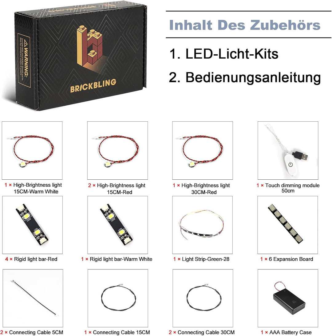 Led Licht Set Kompatibel mit Lego Japanese Red Maple Bonsai Tree 10348 (Kein Modell), Dekorationsbel