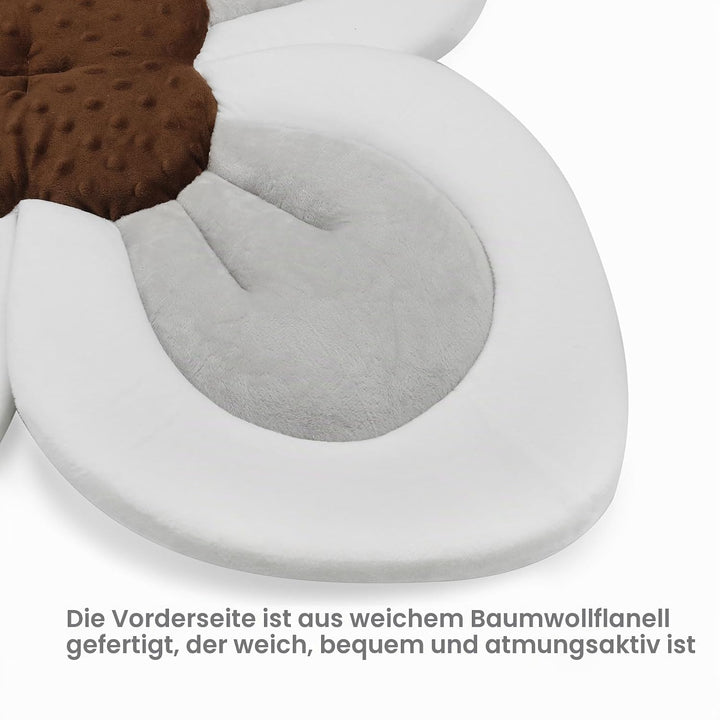 PandaEar Baby Badematte für Waschbecken| Baby Badewannenkissen für Neugeborene| Sicherer, weicher Bl