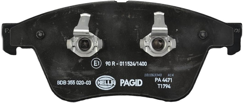 HELLA PAGID 8DB 355 020-031 Bremsbelagsatz - T1794 - Dicke/Stärke: 20.8mm - Bremssystem: Teves - für