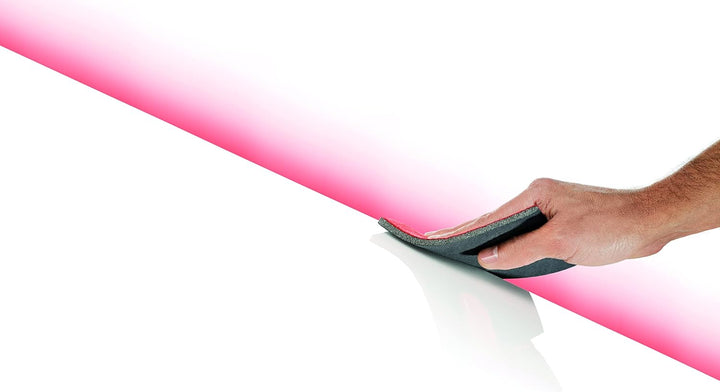 Mirka Abralon 115x140mm Klett 180 Körnung, 20/Pack, zum Schleifen und Polieren von Lack, Holz, Plast