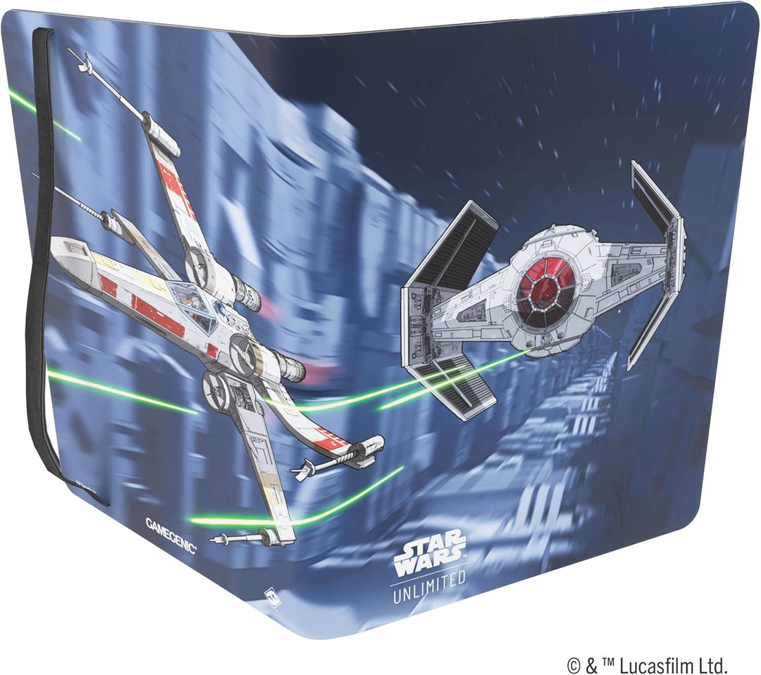 Gamegenic, Star Wars: Unlimited 18-Pocket Album – X-Wing/Tie Fighter, X-Wing/Tie Fighter