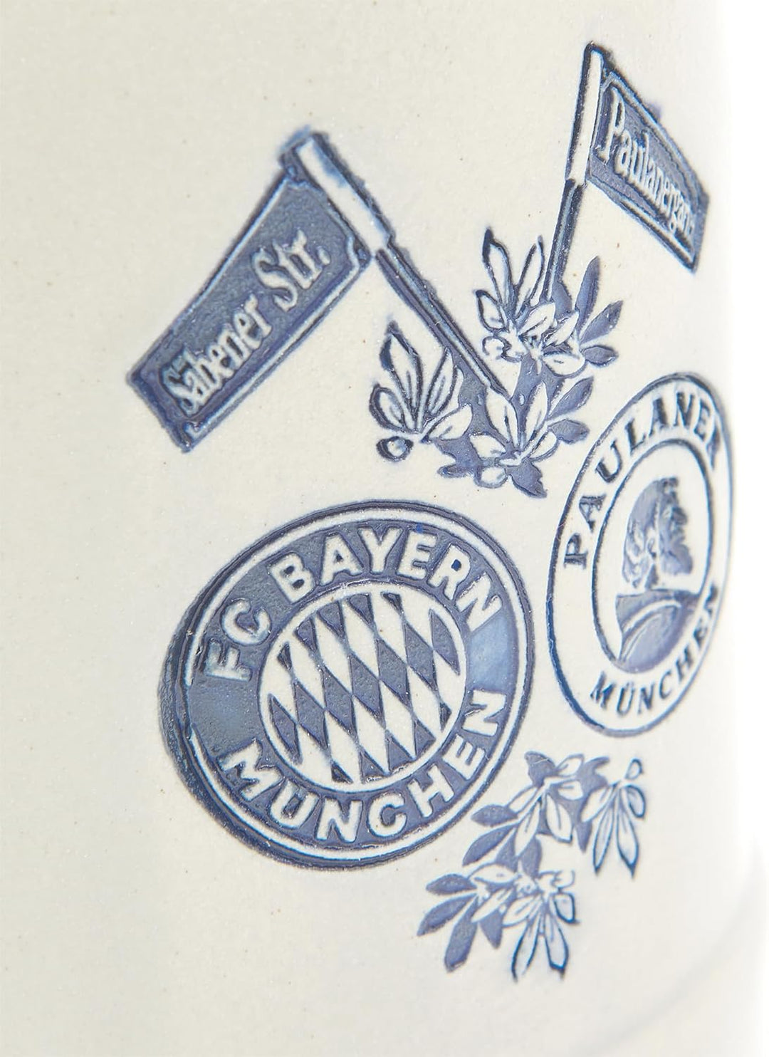 FC Bayern München Bierkrug I Bierglas I 0,5l I Fussball Einheitsgrösse, Einheitsgröße