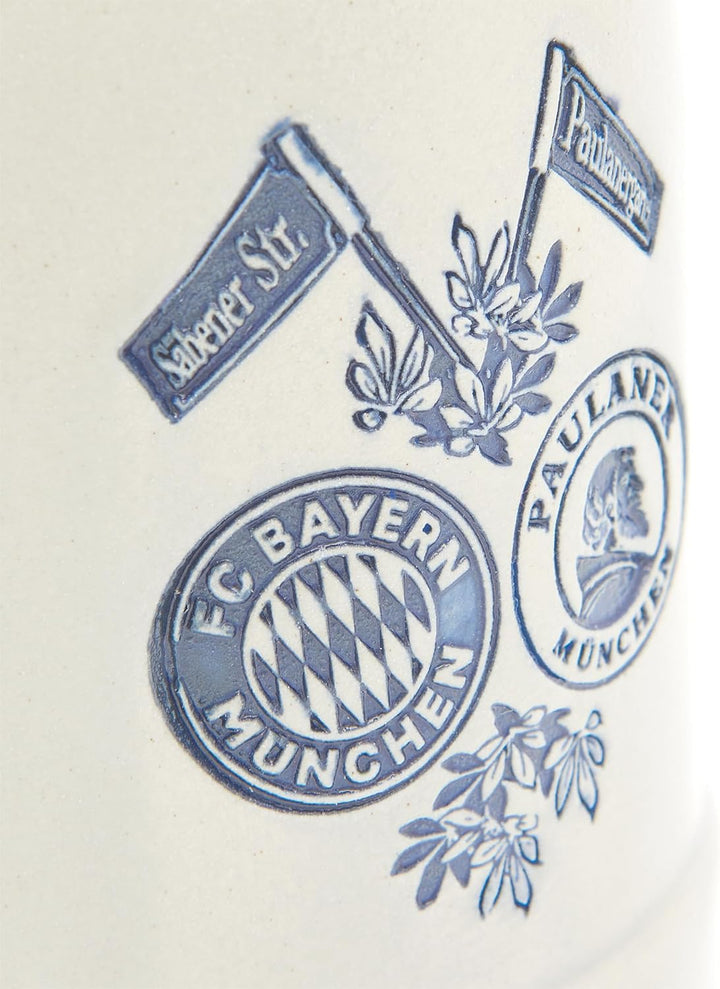 FC Bayern München Bierkrug I Bierglas I 0,5l I Fussball Einheitsgrösse, Einheitsgröße