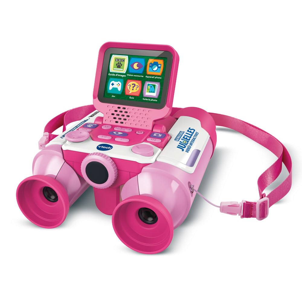 VTech Genius XL – Interaktives Video-Fernglas, Rosa