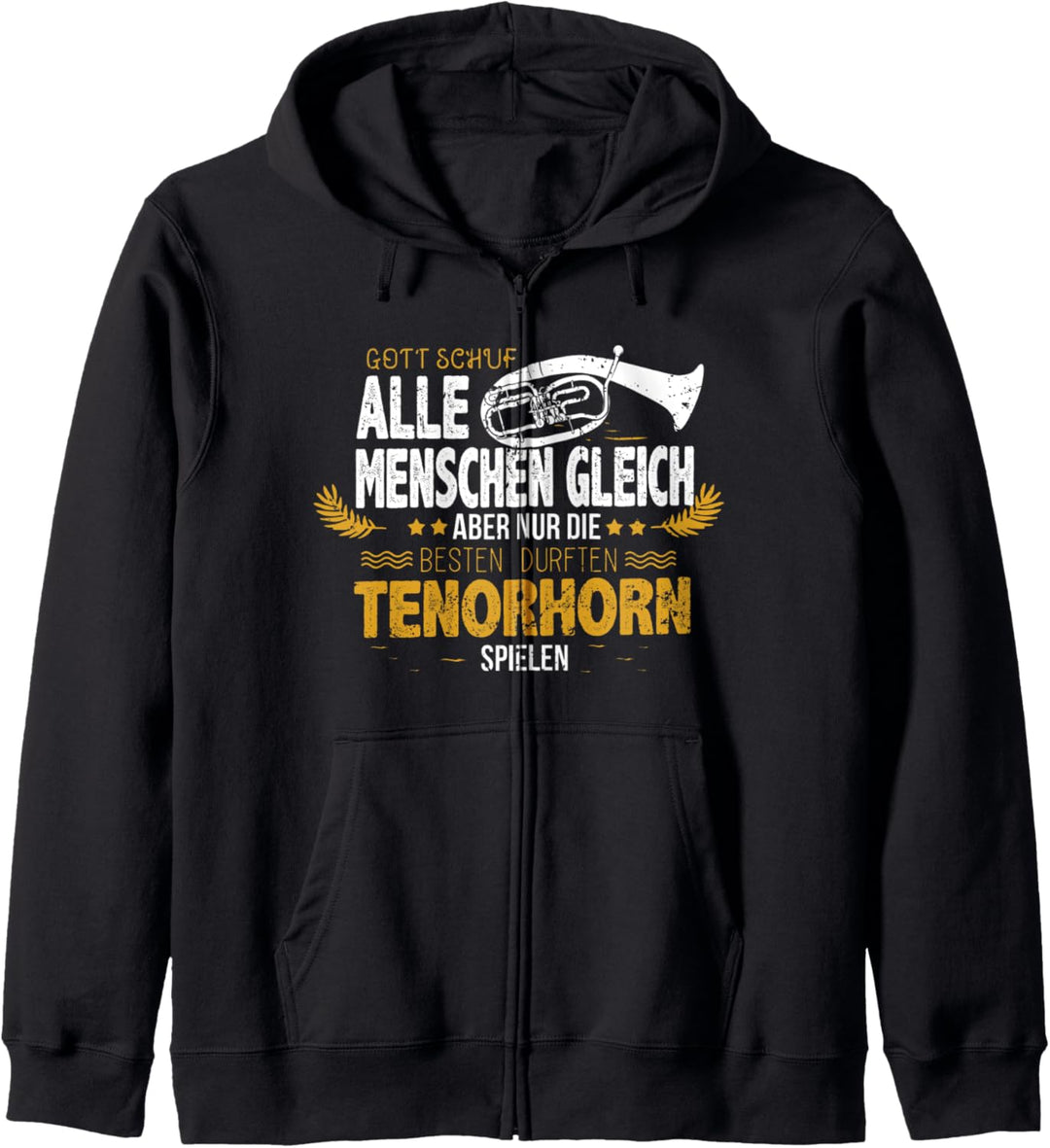 Tenorhorn Geschenk für Tenorhornisten - Tenorhorn Kapuzenjacke