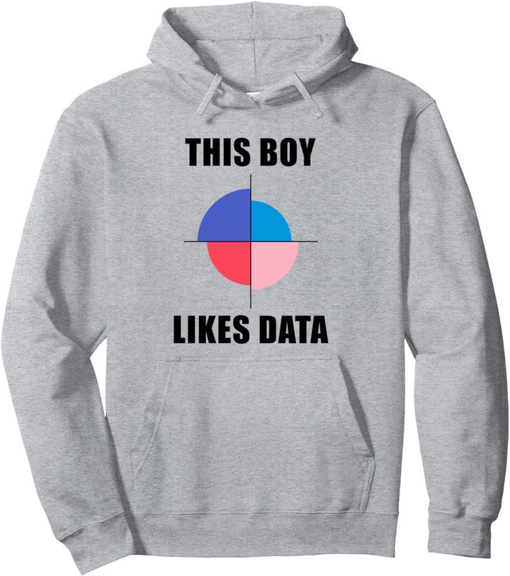 Ironischer Spruch Datenanalyst Statistiker Pullover Hoodie