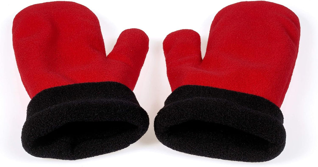 Froster Handschuhe für Verliebte - Rot Herz, Geschenk für Paare, Partnerhandschuhe, Doppelhandschuh,