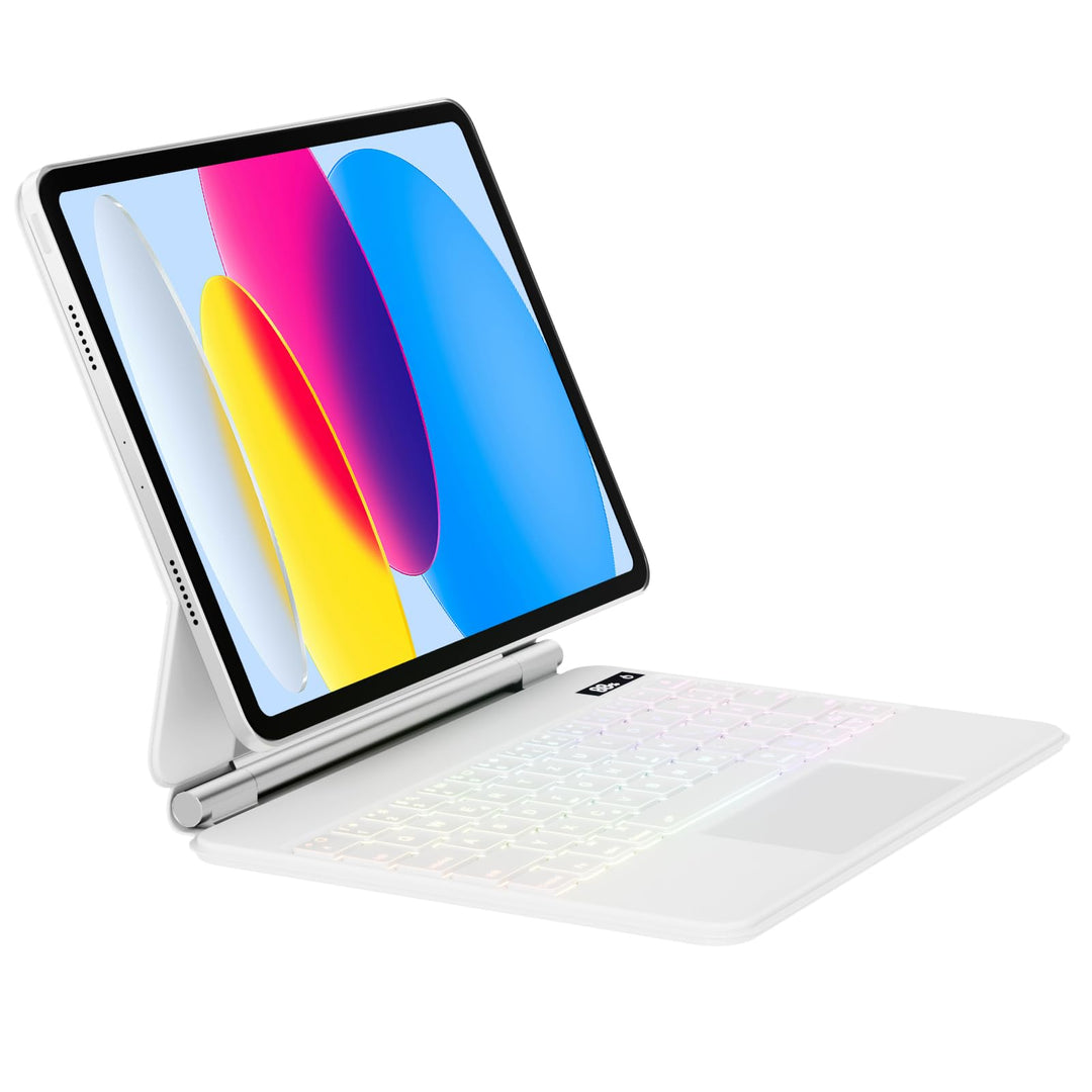 Magnetische Tastatur Hülle für 11 Generation 2025 A16 11 Zoll, iPad 10 Generation 10,9 Zoll, Tastatu