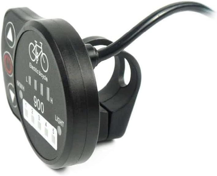 Display KT-LED900, Bordcomputer, LED-Display, E-Bike, Elektrisches Fahrrad, Pedelec, 24V/36V/48V Wat