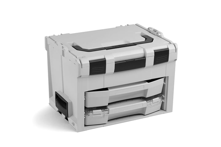 L-BOXX Sortimo LS-BOXX 306 grau Werkzeugkoffer Set | inklusiv i-BOXX 72 leer und LS-Schublade 72 lee