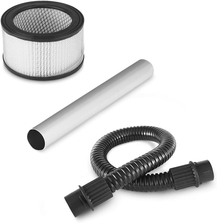 STAHLWERK Aschesauger – 1000 Watt Leistung, grosser 20 Liter Schmutzbehälter, Kamin- Staubsauger mit