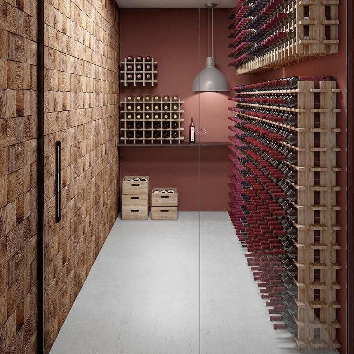 Modulares Weinregal System PRIMAVINO, für 24 Flaschen