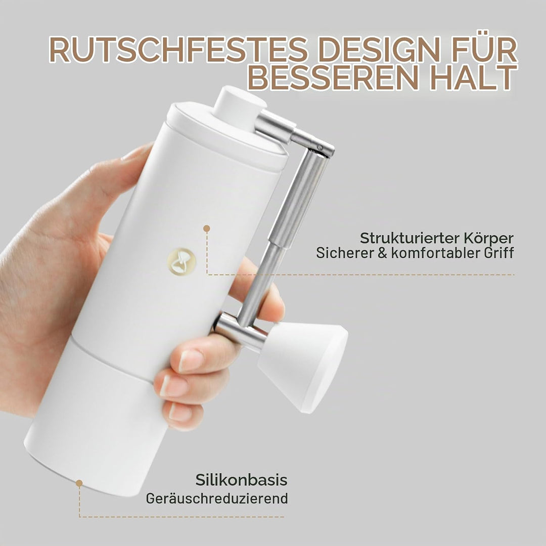 Timemore C5 PRO Handkaffeemühle - 42mm Edelstahl-Mahlwerk, 48 verstellbare Stufen, Handkaffeemühle m