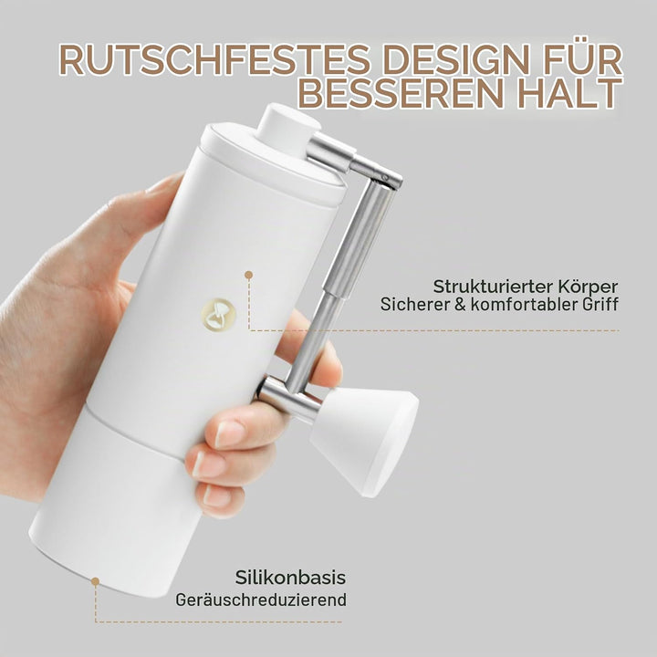 Timemore C5 PRO Handkaffeemühle - 42mm Edelstahl-Mahlwerk, 48 verstellbare Stufen, Handkaffeemühle m