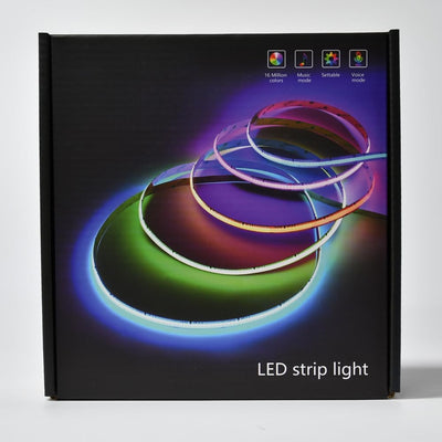 12V COB Led RGB Led Strip 5m,COB Led Streifen RGB, Led COB RGB Led Band DIY Led Lichtleiste, 576LEDs