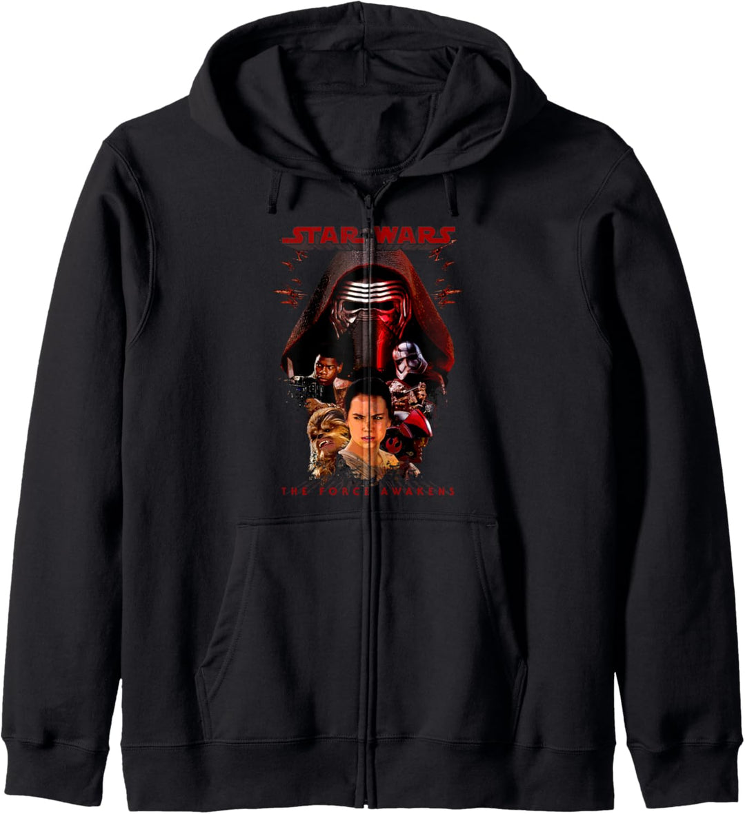 Star Wars The Force Awakens Group Shot Kapuzenjacke