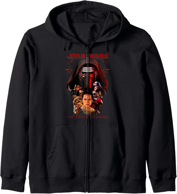 Star Wars The Force Awakens Group Shot Kapuzenjacke