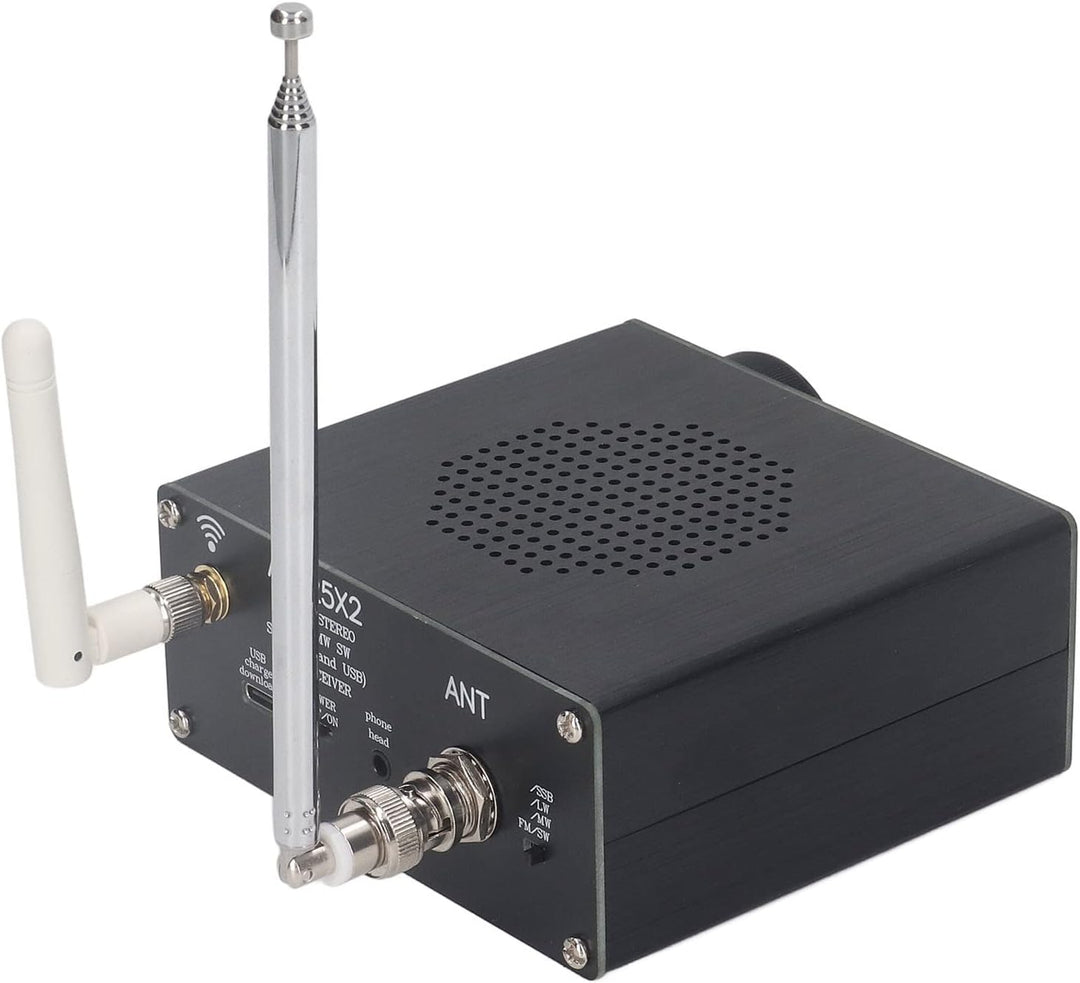 ATS25X2 Vollband Funkempfänger DSP Kurzwellenfrequenz Funkempfänger Scanner mit Spektrumsabtastung