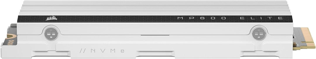 Corsair MP600 Elite 2TB M.2 PCIe Gen4 x4 NVMe SSD - Optimiert für PS5 - Inklusive Kühlkörper - M.2 2