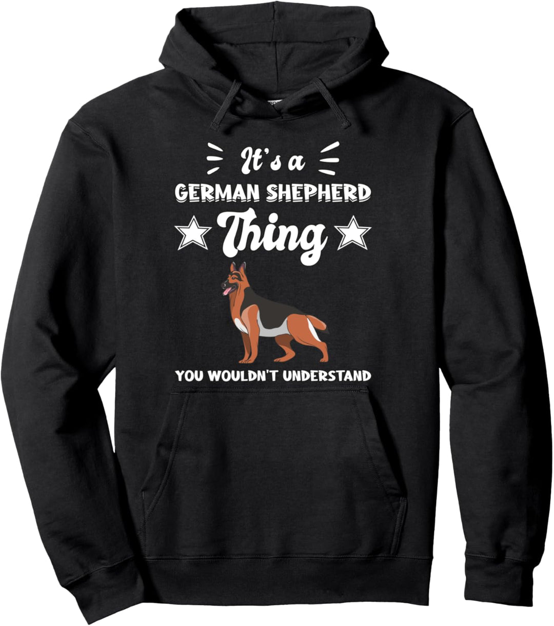 Deutscher Schäferhund Ding Geschenk Deutscher Schäferhund Pullover Hoodie