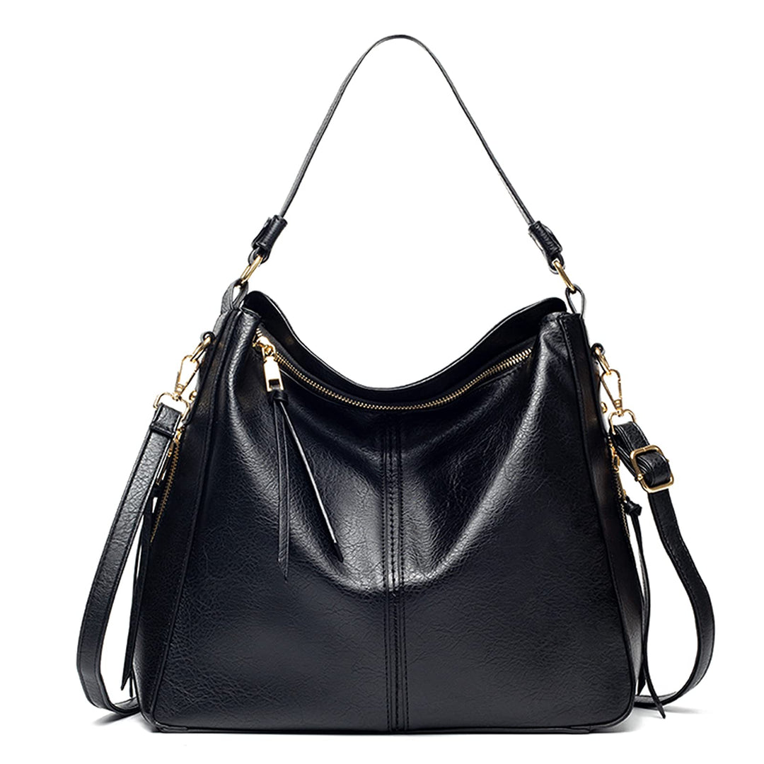 FANDARE Damen Handtasche Frauen Umhängetaschen Schultertasche PU Leder Tote Beutel Schultertasche fü