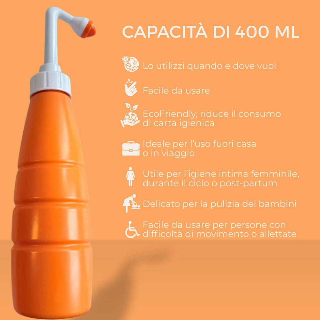 Hello Bidet Flasche für Intimpflege - Intimreinigung für Zuhause oder Unterwegs