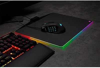 CORSAIR SCIMITAR RGB ELITE Kabelgebundene MOBA/MMO Gaming-Maus - 18.000 DPI - 17 programmierbare Tas