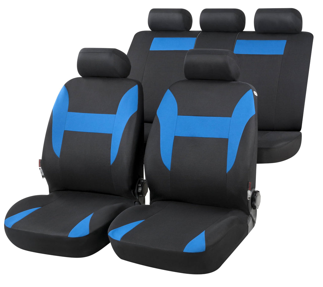 Walser Auto-Sitzbezug Nampa, Universal-Sitzbezug Komplett-Set, PKW-Sitzbezüge, 2 Vordersitzbezüge, 1