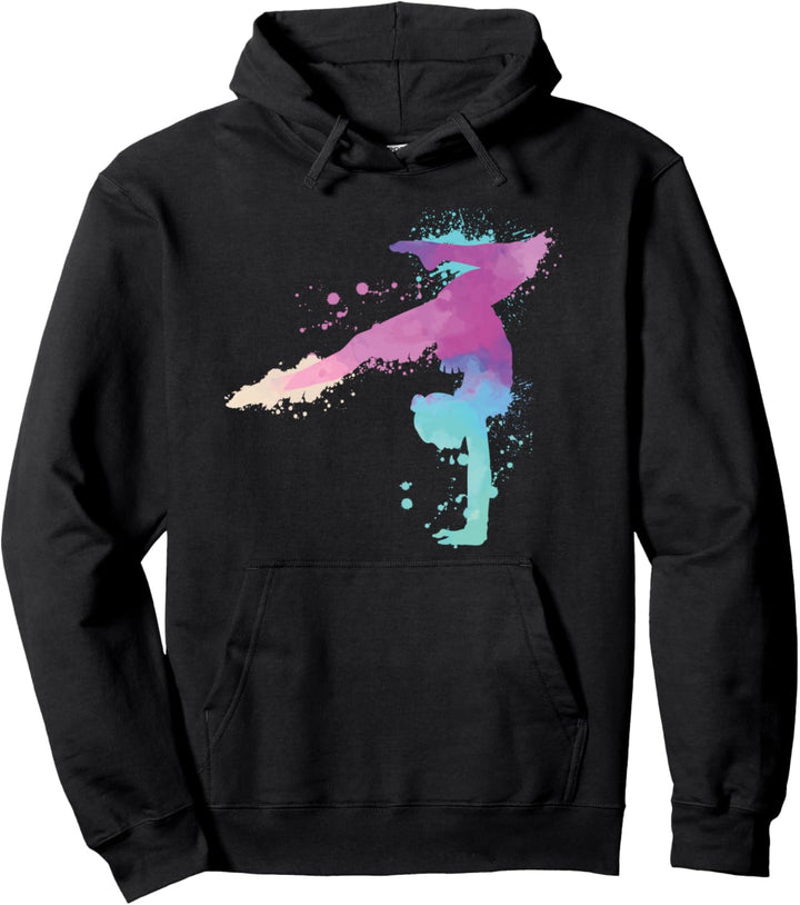 Retro Turnerin | Turnen | Gymnastik Turnen Cooles Outfit Pullover Hoodie