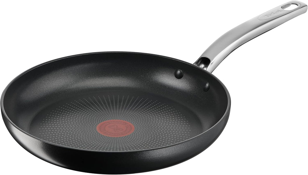 Tefal Set mit 6 Stück, Pfannen, Töpfe, Töpfe, Induktion, Antihaftbeschichtung, robuster Griff, Therm