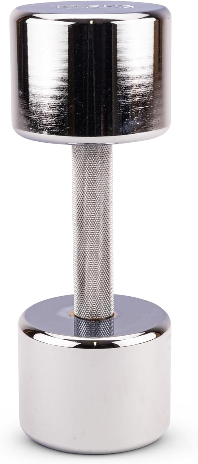 TRENAS Chrom Kurzhantel - 1 kg - 2 kg - 3 kg - 4 kg - 5 kg - 6 kg - 7 kg - 8 kg - 9 kg - 10 kg - 12,
