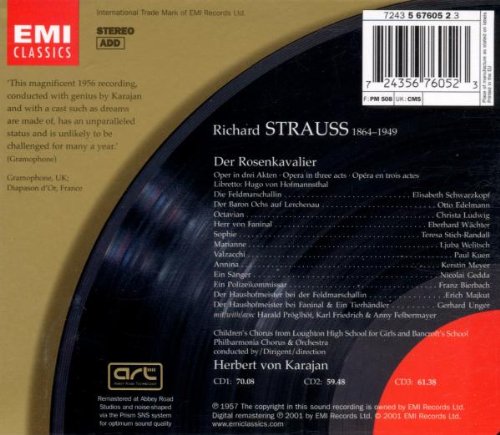 Der Rosenkavalier, Audio-CD
