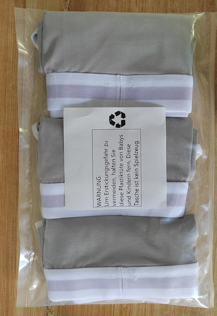 PHOLEEY 5er Pack Slips Damen Baumwolle Unterhosen Unterwäsche Frauen Atmungsaktiv Weich Bequem Slip