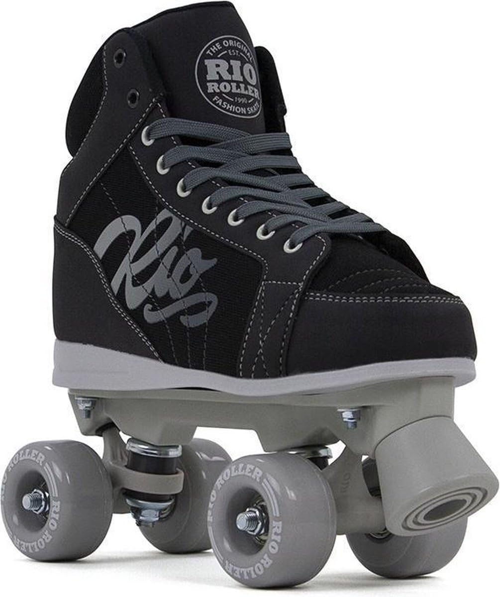 Rio Roller Lumina Rollschuhe Black/Grey 7uk Schwarz/Grau (mehrfarbig), 7uk Schwarz/Grau (mehrfarbig)