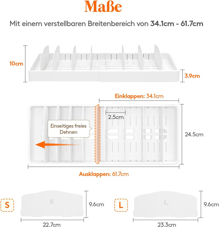 Lifewit Topfdeckel Frischhaltebox Lagerung, 1 Stück Lunchbox Deckel Aufbewahrung Organizer Küche Top