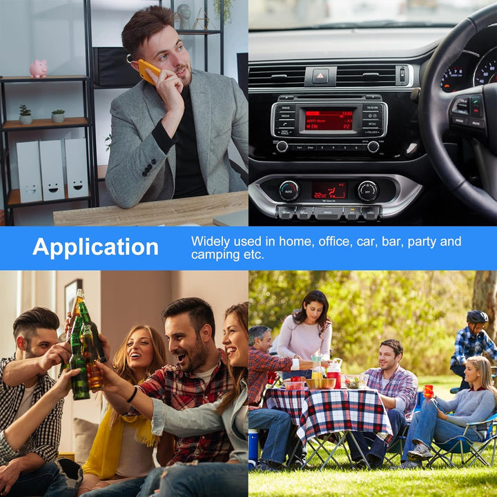 HiFi-Verstärker mit Bluetooth 5.1, ZK-1001B Audioverstärker Karte 100W Mini TWS Mono Audio-Verstärke