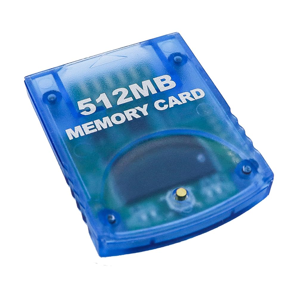 Tiardey 512 MB Gaming-Speicherkarte für WII/NGC/GC