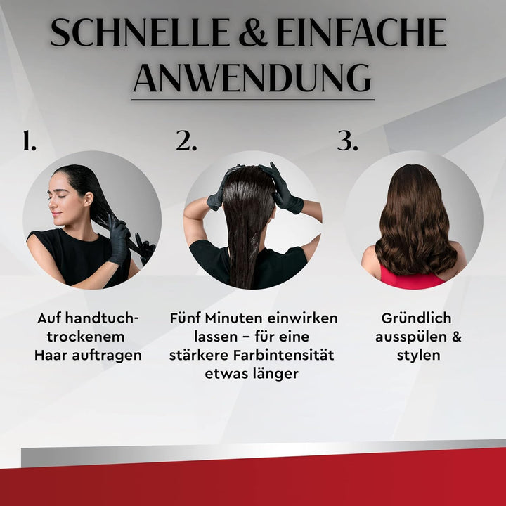 Brillance Glanz-Behandlung, Haar Glossing Kühles Blond (150 ml), temporäre Haarfarbe, die wie eine H
