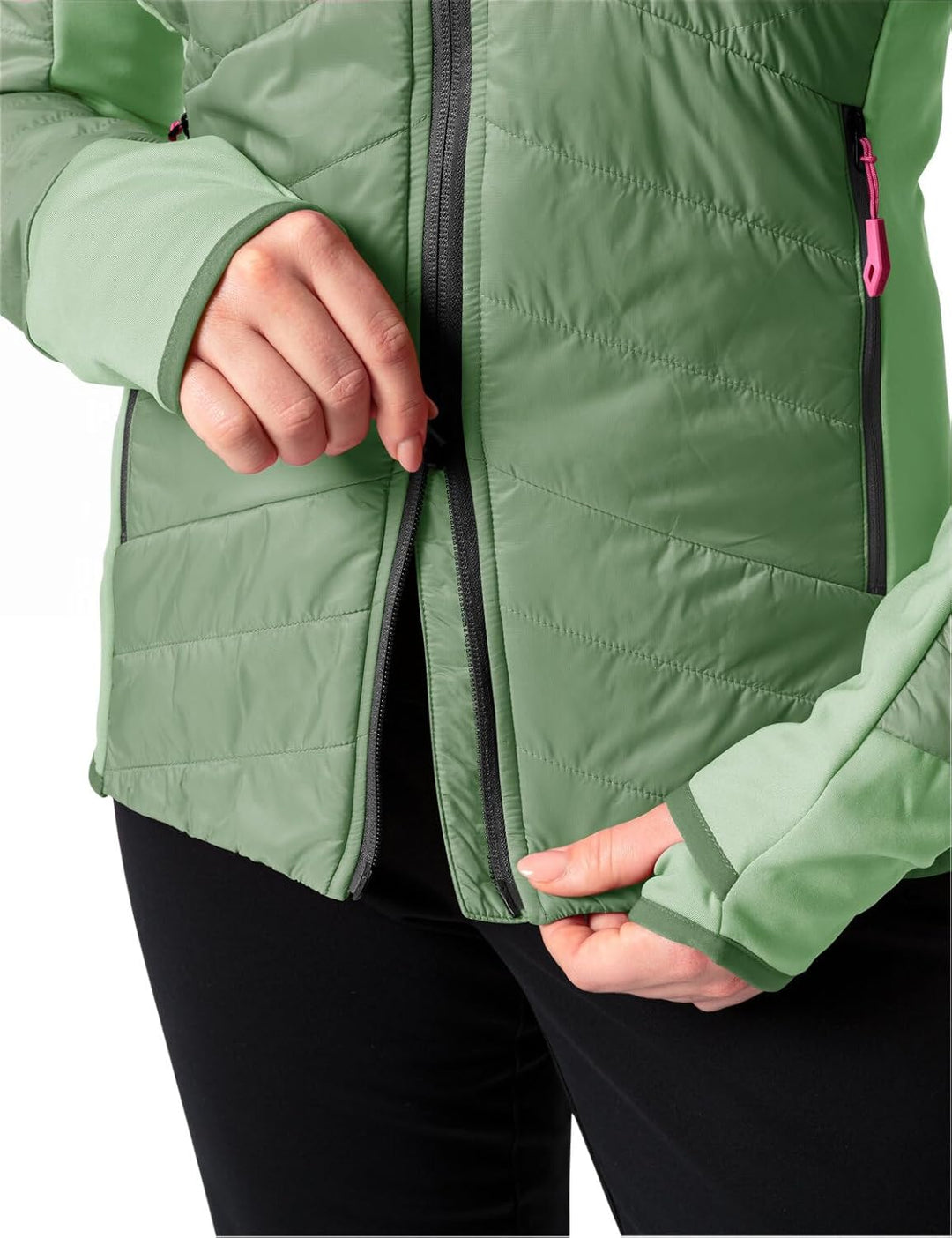 VAUDE Sesvenna Damen Isolationsjacke für Skitouren willow green 34, willow green 34