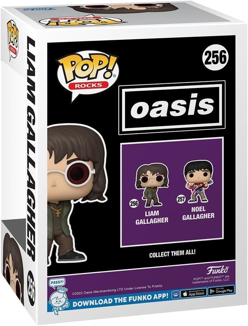 Funko Pop! Rocks: Oasis - Liam Gallagher - Vinyl-Sammelfigur - Geschenkidee - Offizielle Handelsware