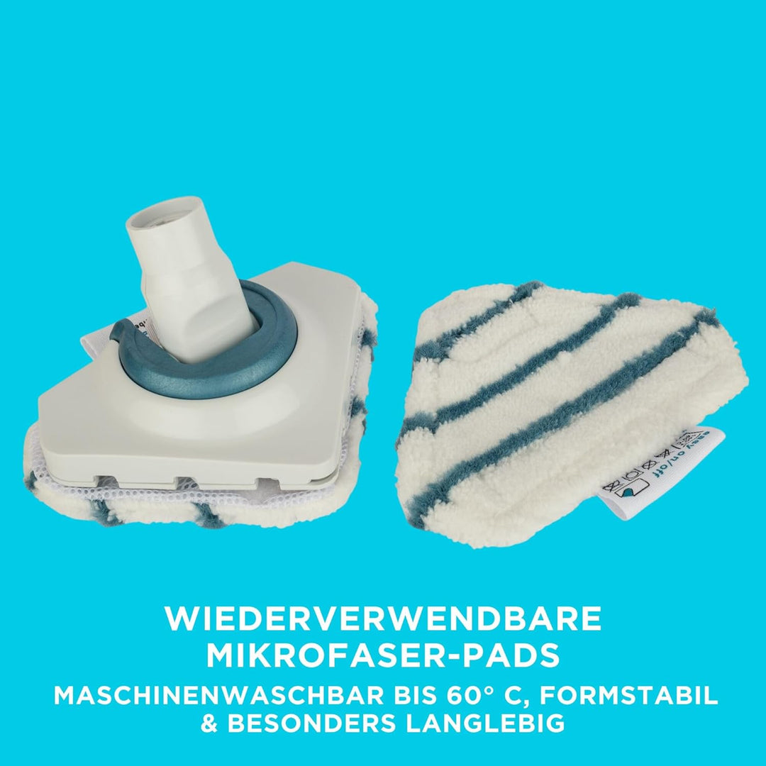 Black+Decker Delta Reinigungsset für Steambuster FSS1600 / SteamMop FSM1621, mit 2 waschbaren Deltap