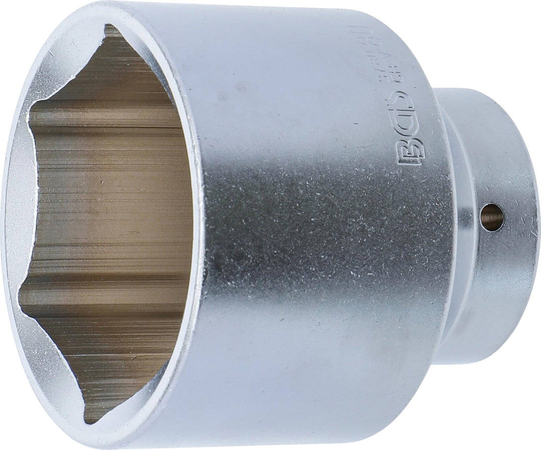 BGS 3780 | Steckschlüssel-Einsatz Sechskant | 25 mm (1") | SW 80 mm Schlüsselweite: 80 mm, Schlüssel