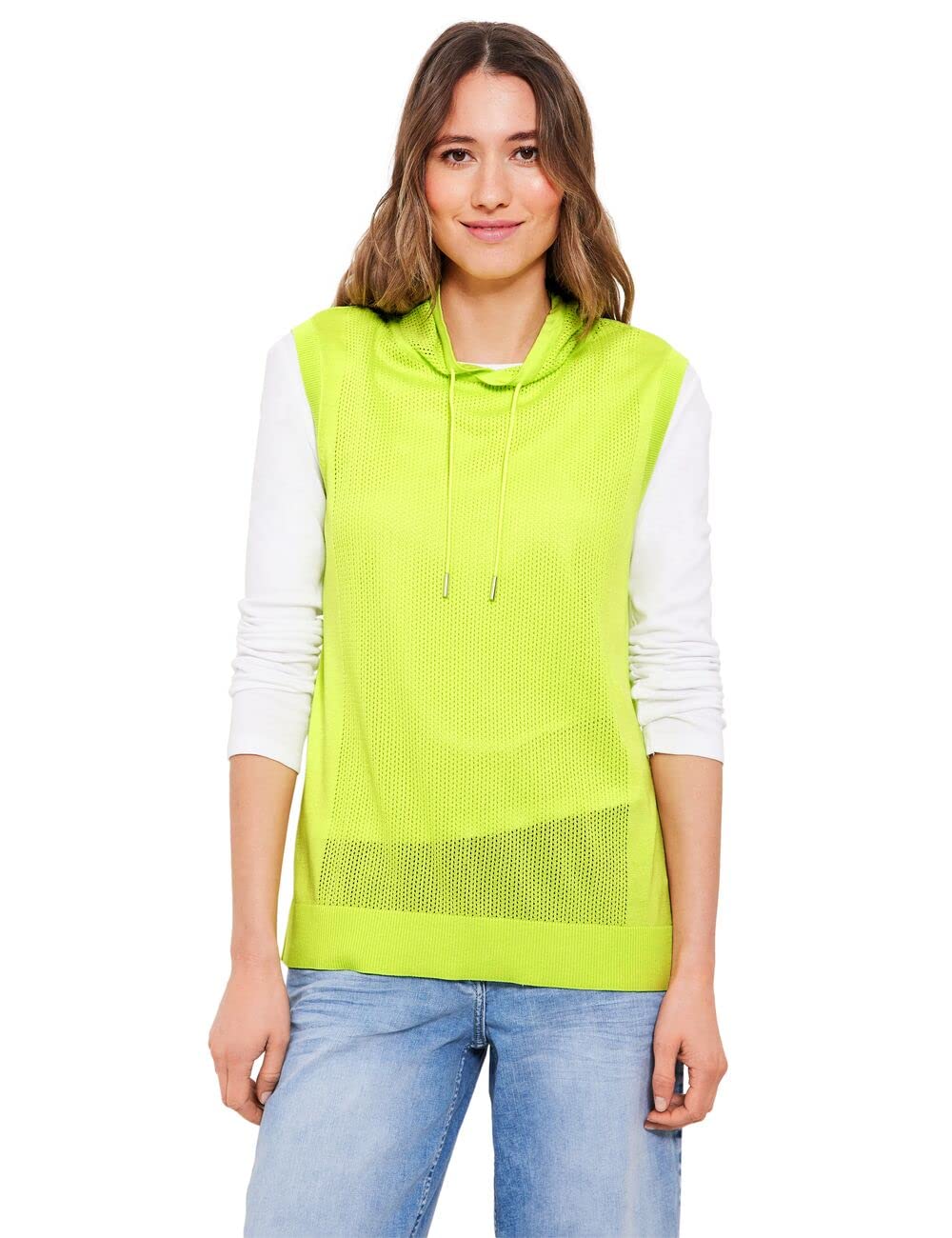 Cecil Damen Pullunder M Limelight Yellow, M Limelight Yellow