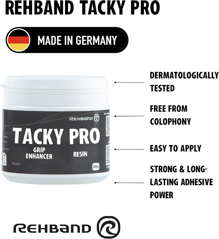 Rehband Strongman Tacky Grip Resin – Premium-Atlasstein &amp; Naturstein-Hebegriff | langanhaltende kleb