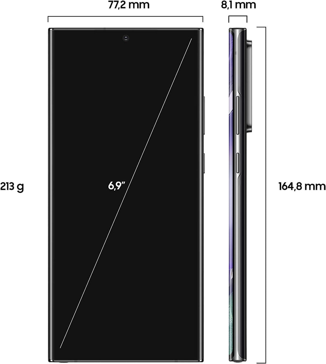 Samsung Galaxy Note 20 Ultra 5G Dual SIM 256GB 12GB RAM SM-N9860 Mystic Black